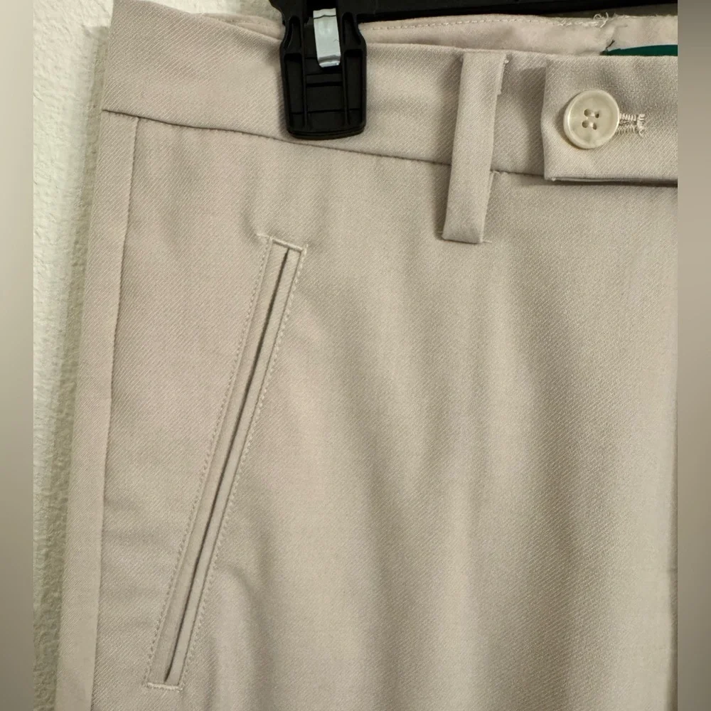 PacSun Field of Study Cream Straight Trousers